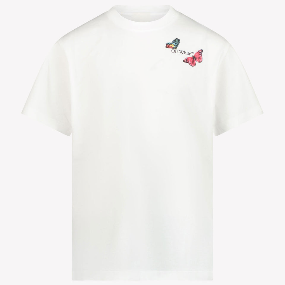 Off-White Enfant Filles T-shirt Blanc