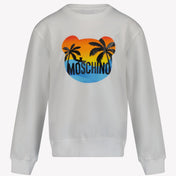 Moschino Children's Unisex Sweater White