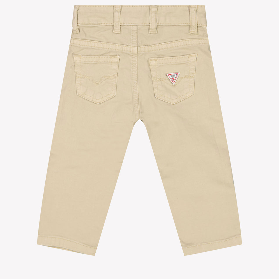 Guess Pantalones de niños Baby Beige