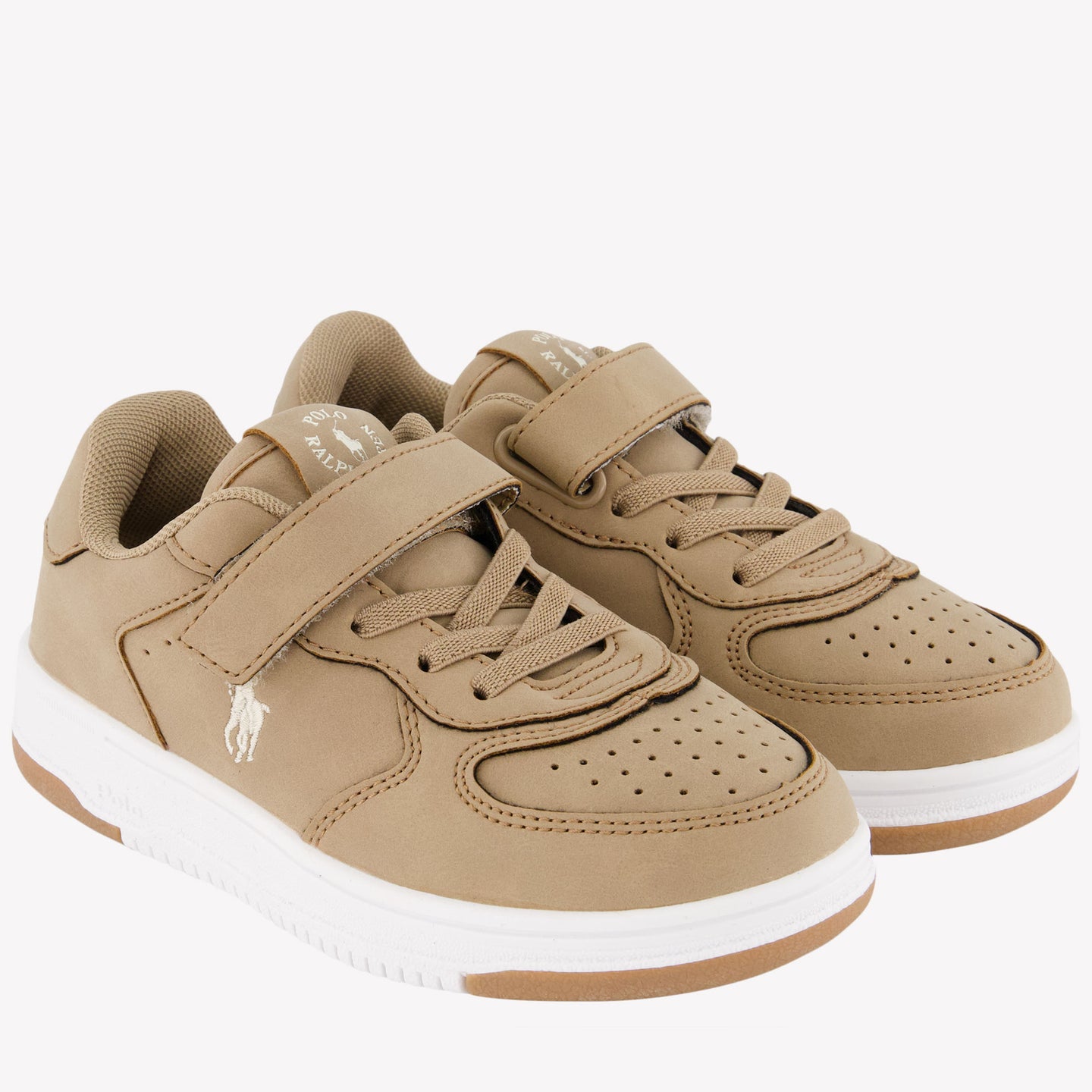 Ralph Lauren Masters Court PS Jungen Sneakers Sand