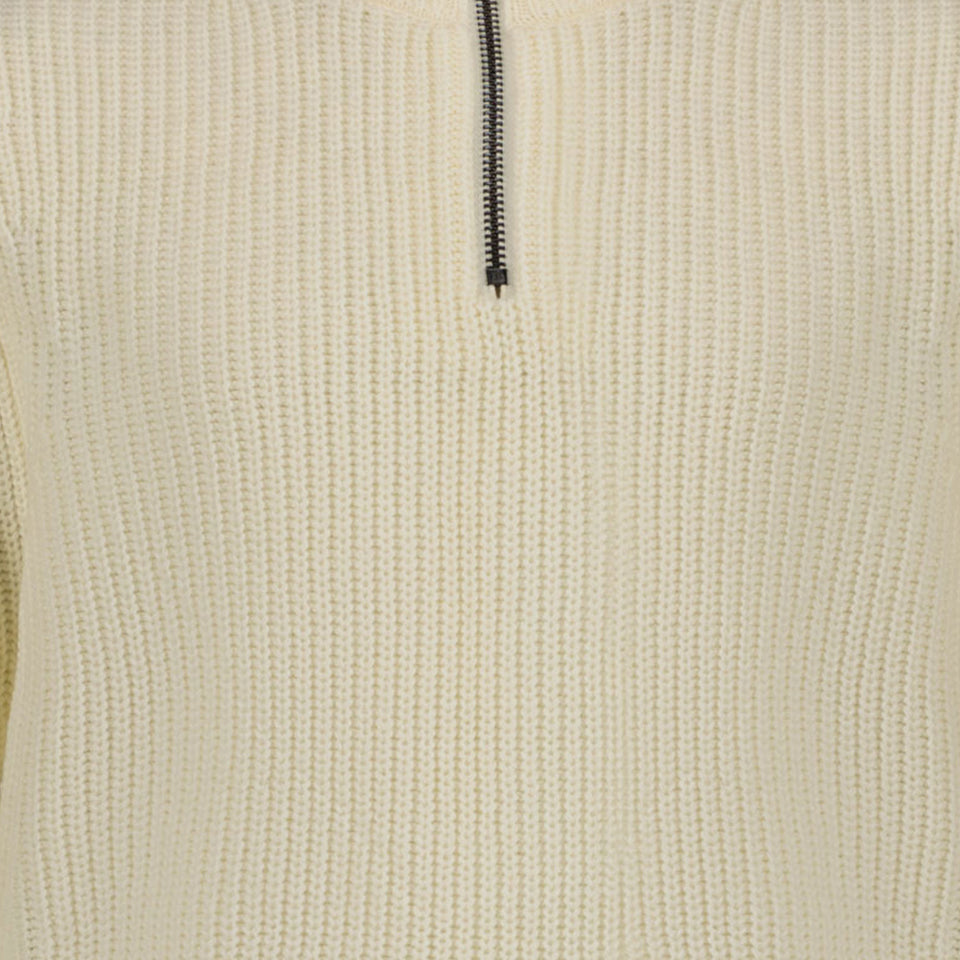 Antony Morato Garçons Pull-over Blanc