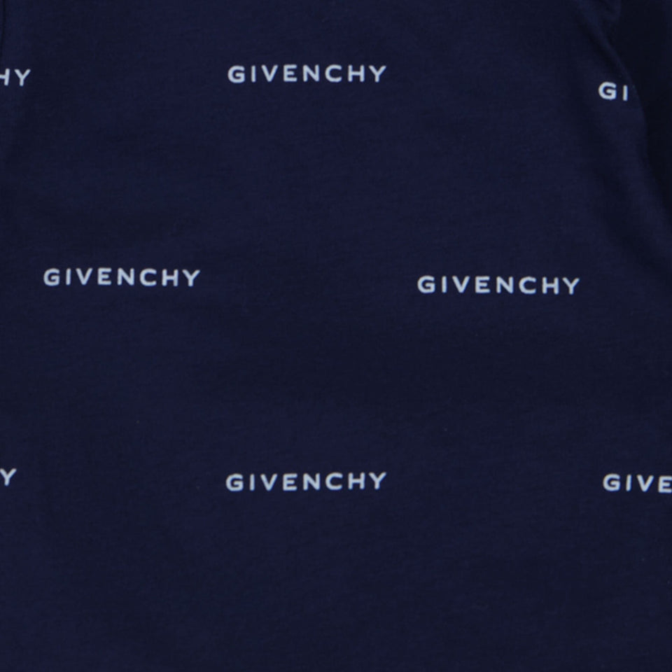 Givenchy Baby Jongens T-shirt Navy