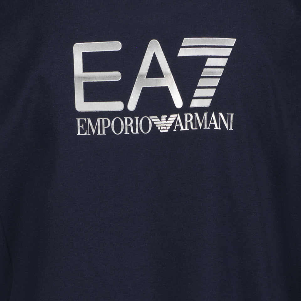 EA7 Chicos Camiseta Navy