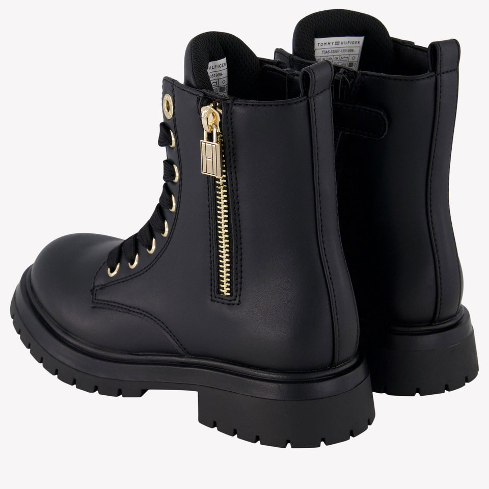 Tommy Hilfiger Mädchen Stiefel Schwarz