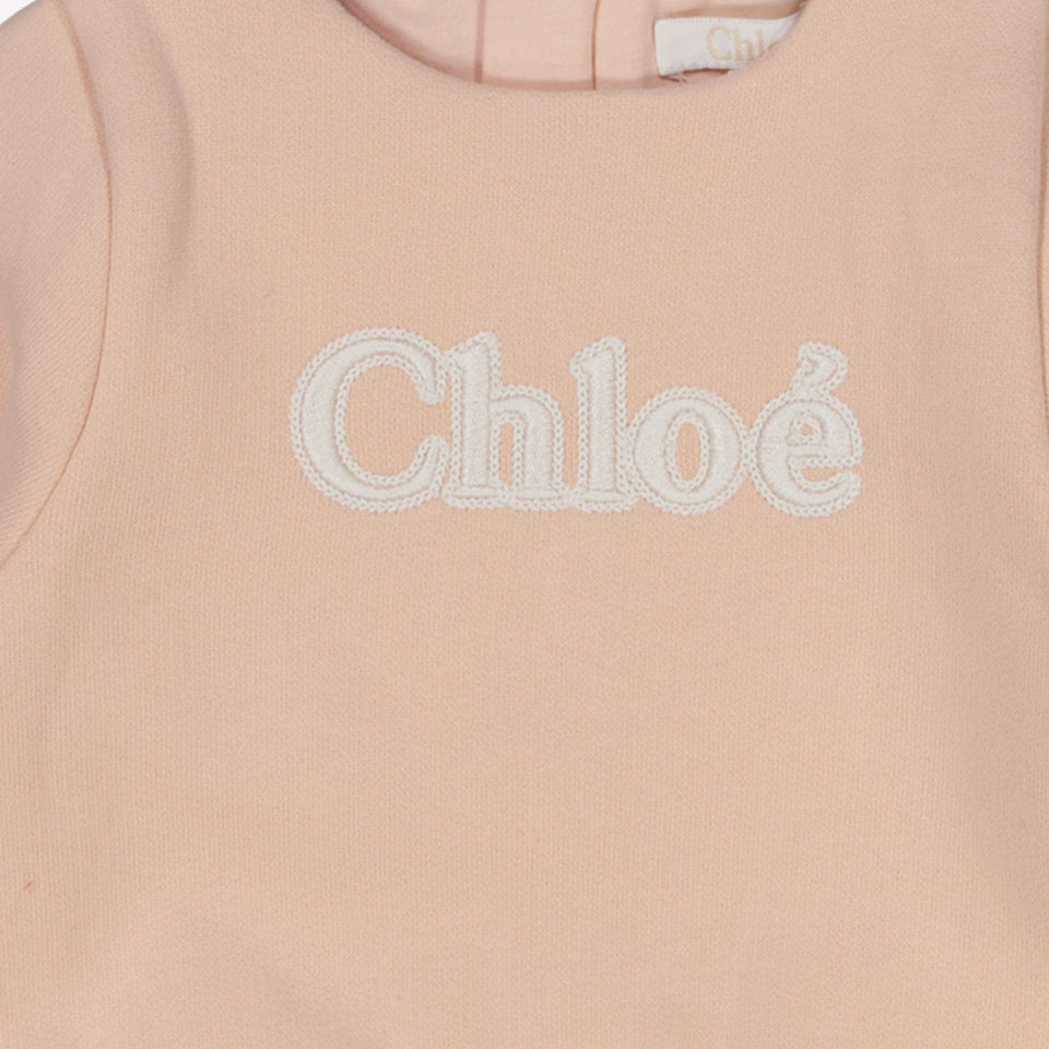 Chloe Baby Meisjes Jurk Licht Roze