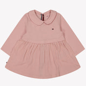 Tommy Hilfiger Baby Girls obléká se světle růžová