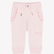 Givenchy Baby Girl Pants de color rosa claro