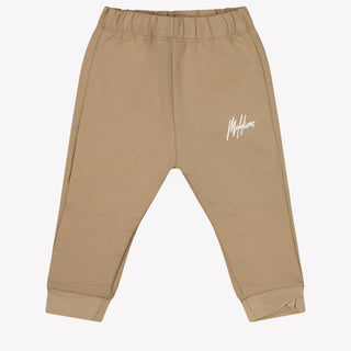 Malelions Bebé Unisex Pantalón Beige