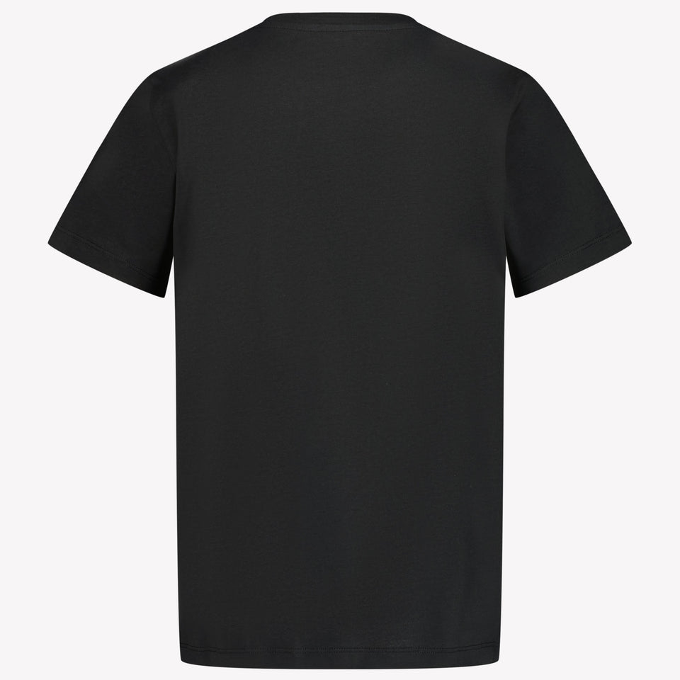 Moncler Enfant Garçons T-shirt Noir