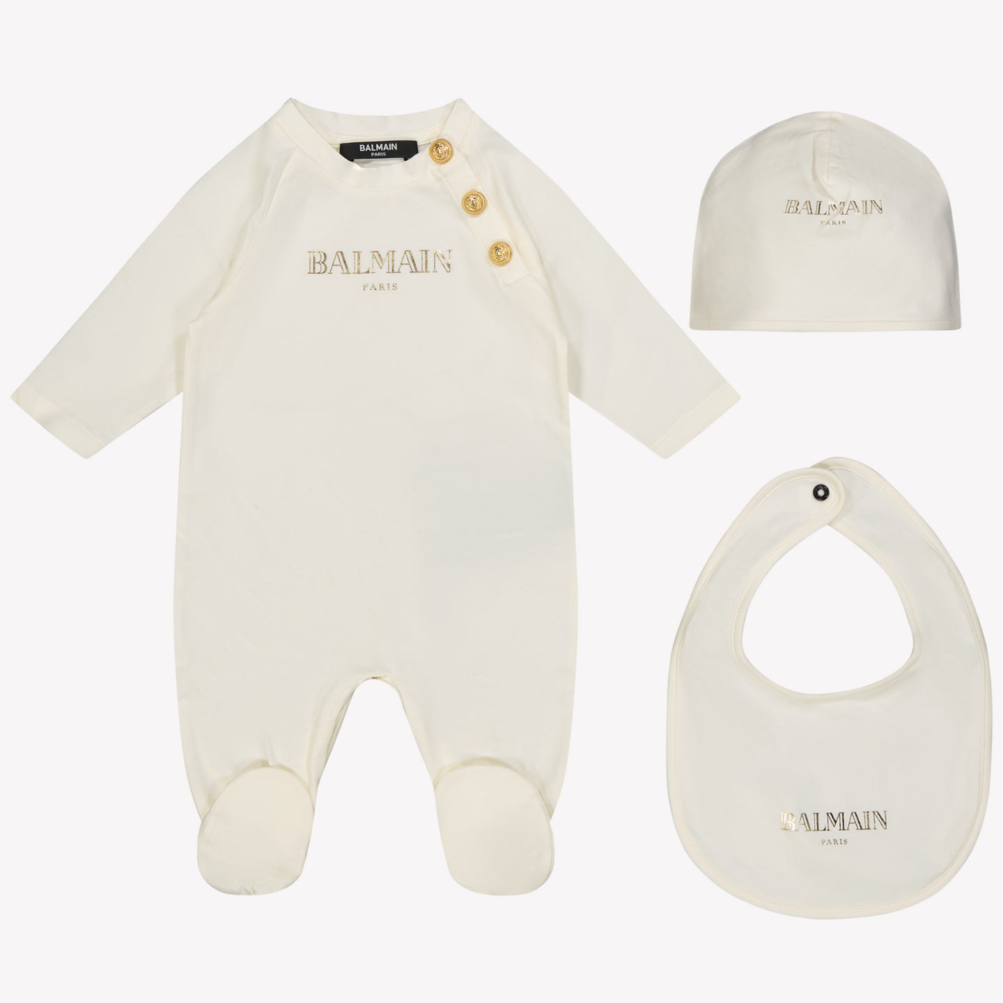 Balmain Bebé unisex boxpakje de blanco