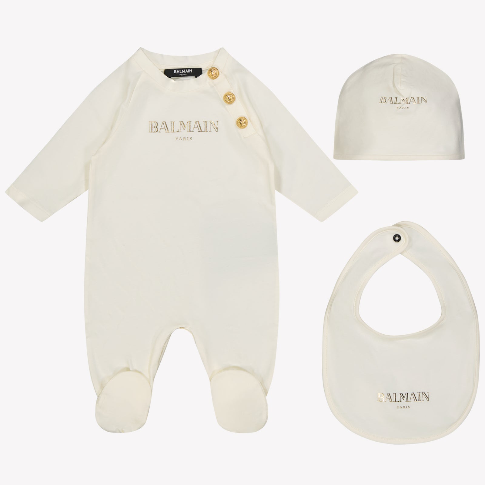 Balmain Bébé Unisexe Boxpack Off White