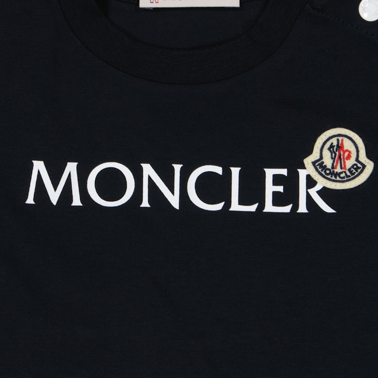 Moncler Bébé Garçons T-shirt Navy