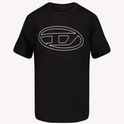 Diesel Camiseta de chicos Black