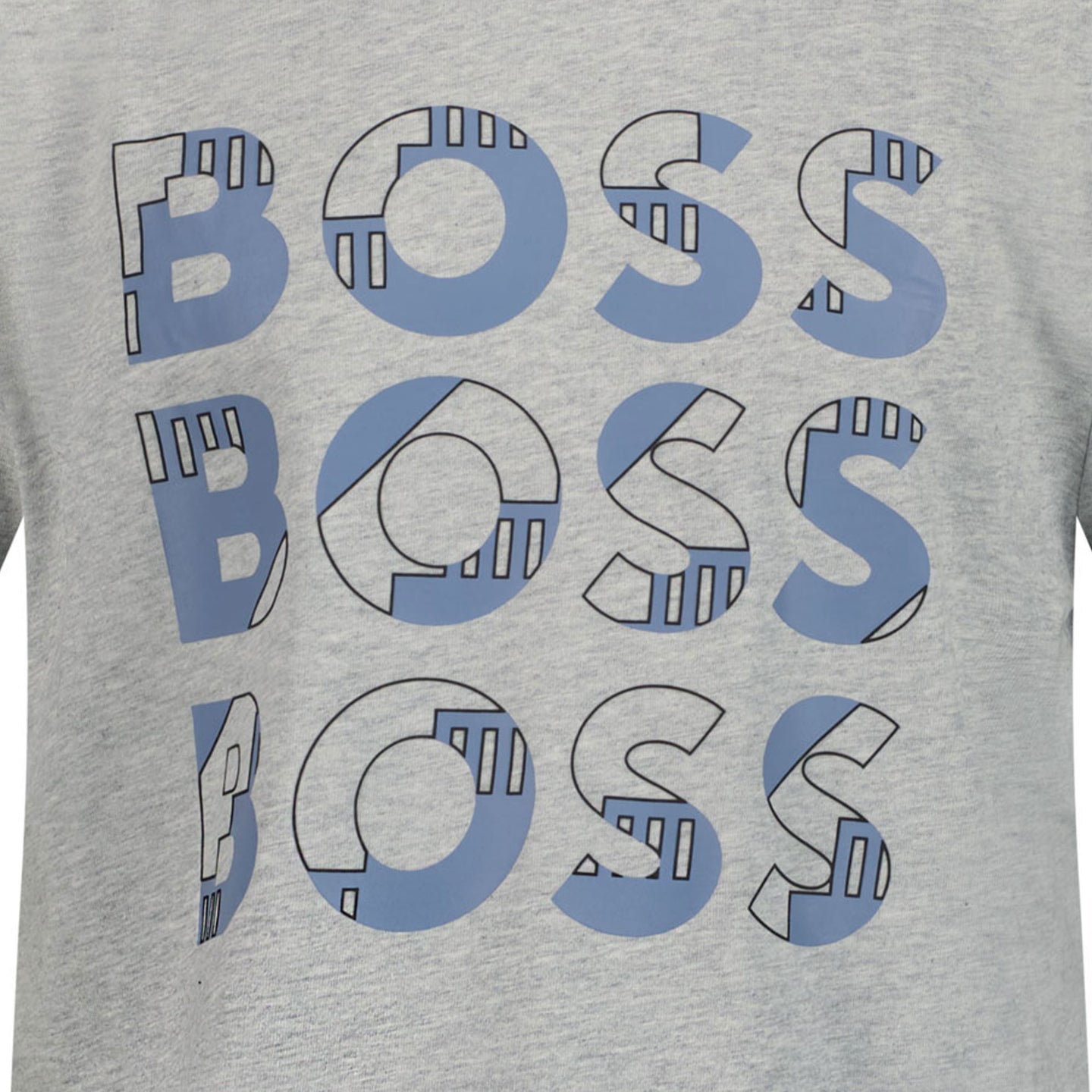 Boss Garçons T-shirt Gris