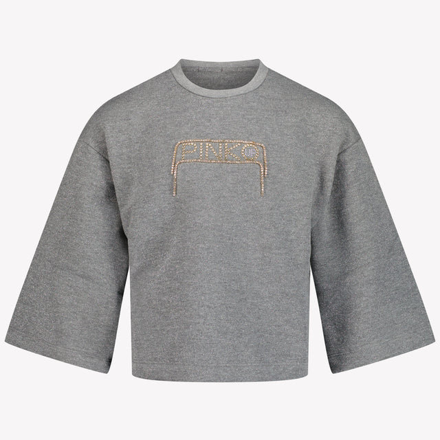 Pinko Mädchen Pullover Grau