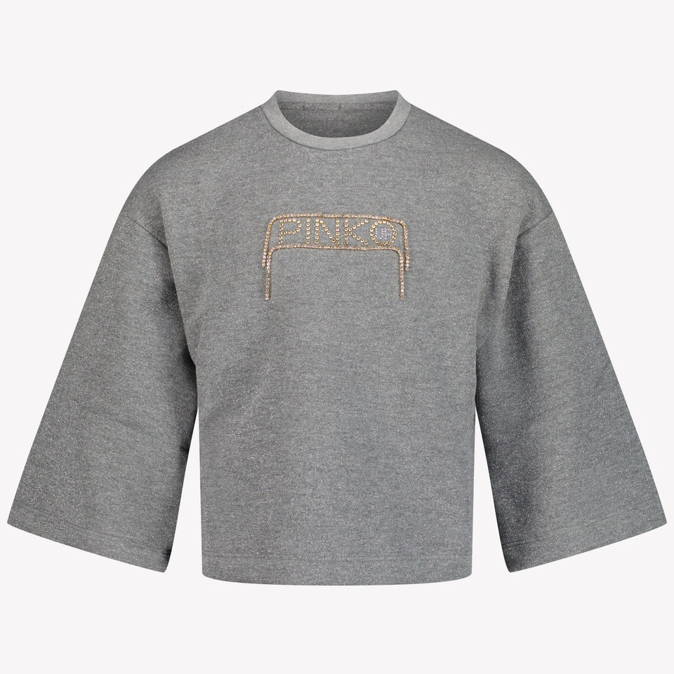 Pinko Girls sweater Gray