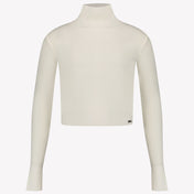 Liu Jo Mädchen Pullover von Weiß