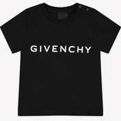 Givenchy baby pojkar t-shirt svart