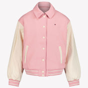 Tommy Hilfiger Enfant Filles Entrelacer Rose