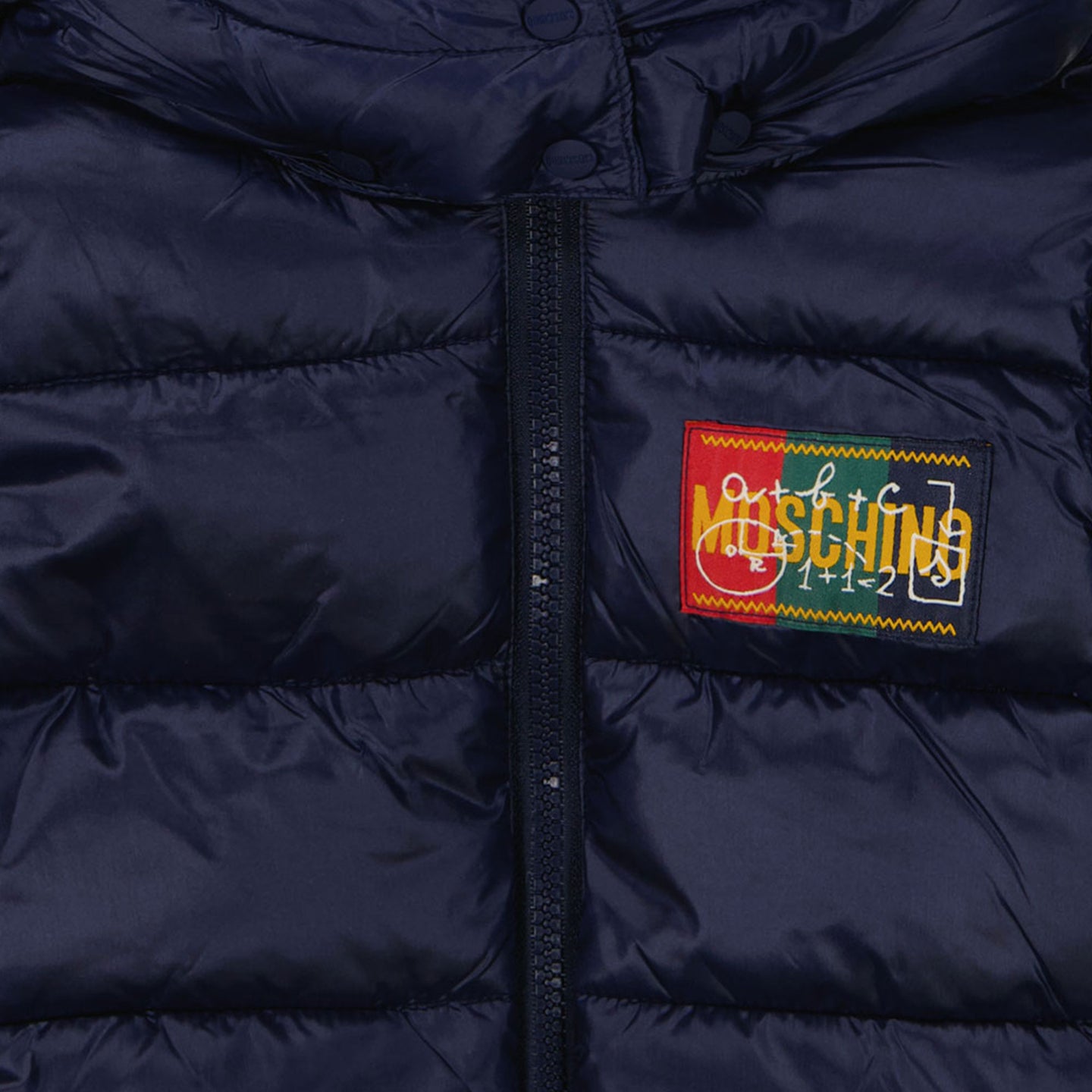 Moschino Bebé Chicos Abrigo de invierno Navy