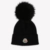 Moncler Ragazze Cappuccio Nero