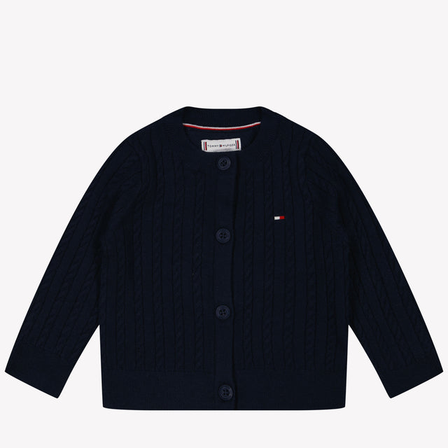 Tommy Hilfiger Baby Girls Cardigan Navy