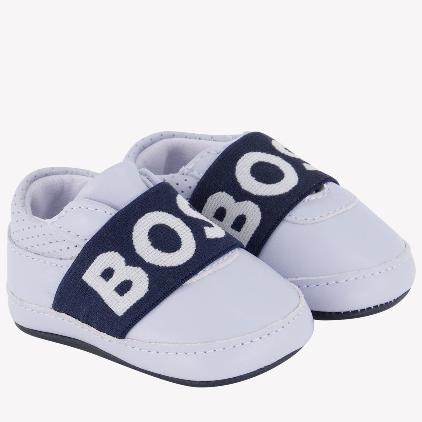 Boss Bebé Chicos Zapatos Azul Claro