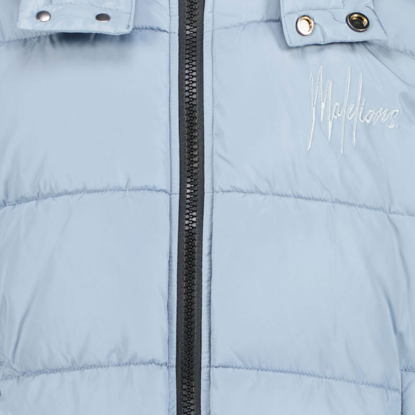 Malelions Unisex Abrigo de invierno Azul Claro