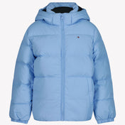 Tommy Hilfiger Chicos Abrigo de invierno Azul Claro