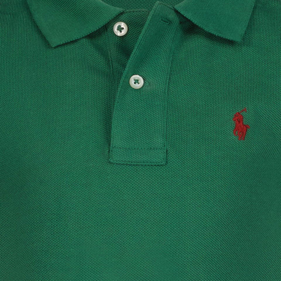 Ralph Lauren Garçons Polo Vert