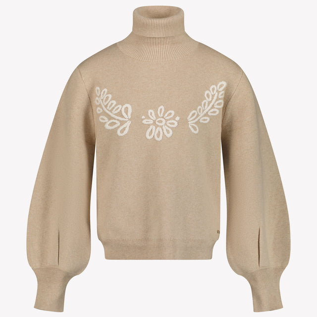 Chloé Mädchen Pullover Beige