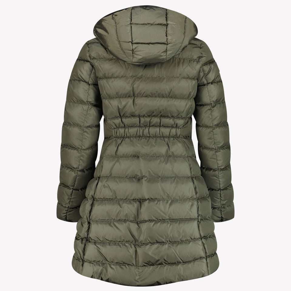 Moncler Charpal Chicas Abrigo de invierno Verde Oliva