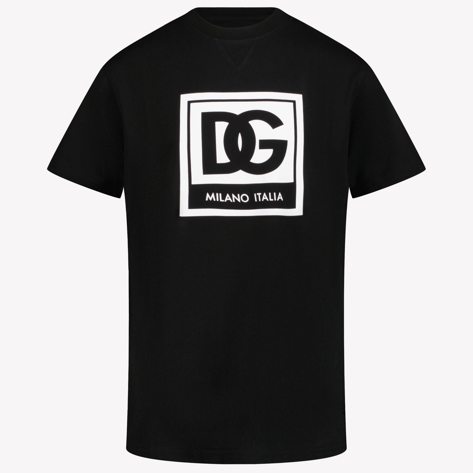 Dolce & Gabbana Kinderjungen im T-Shirt Schwarz