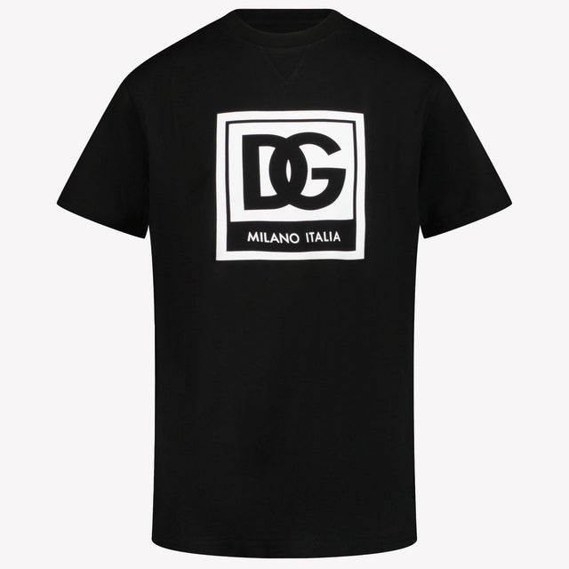 Dolce & Gabbana Niño Chicos Camiseta en Negro