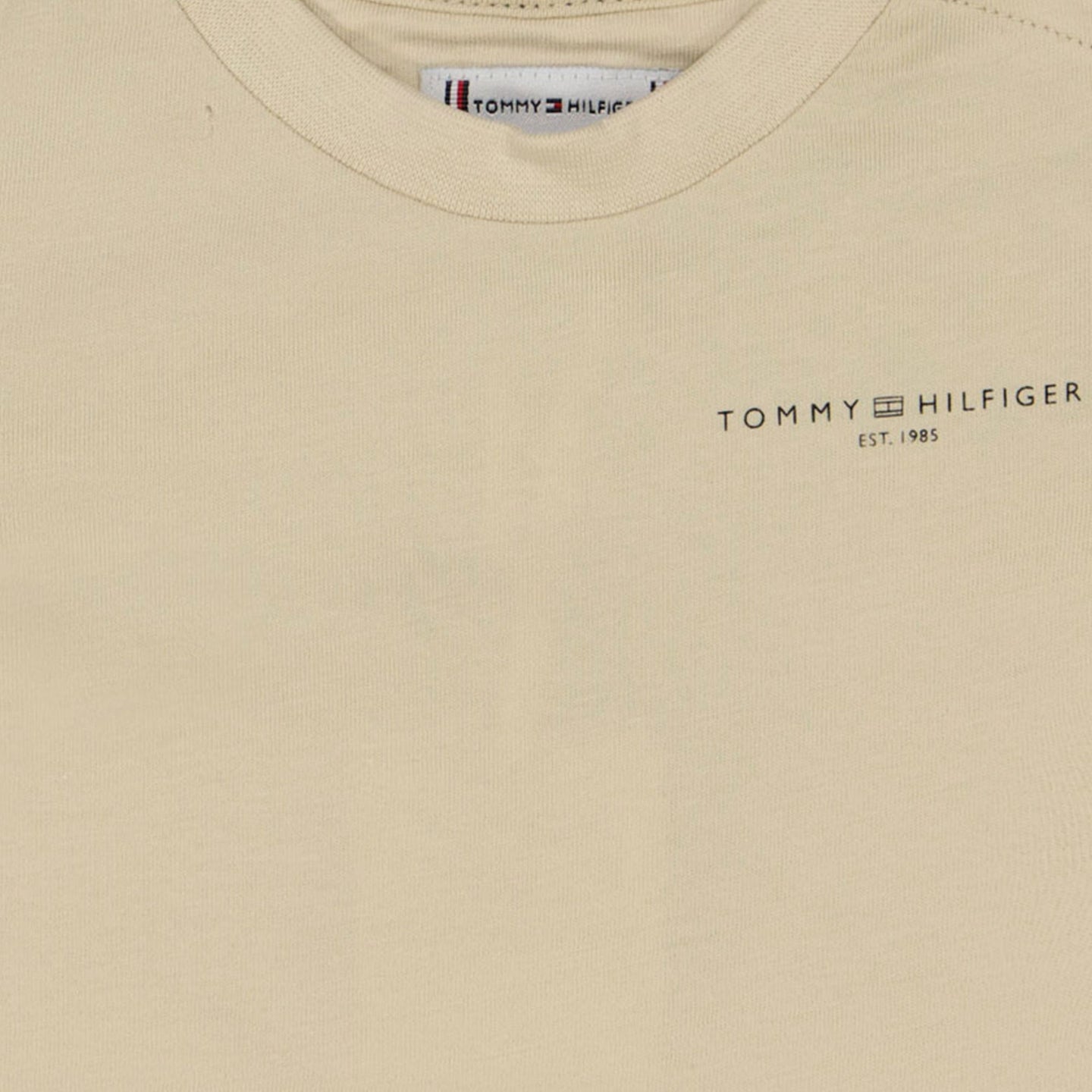 Tommy Hilfiger Bebé Unisex Camiseta Beige