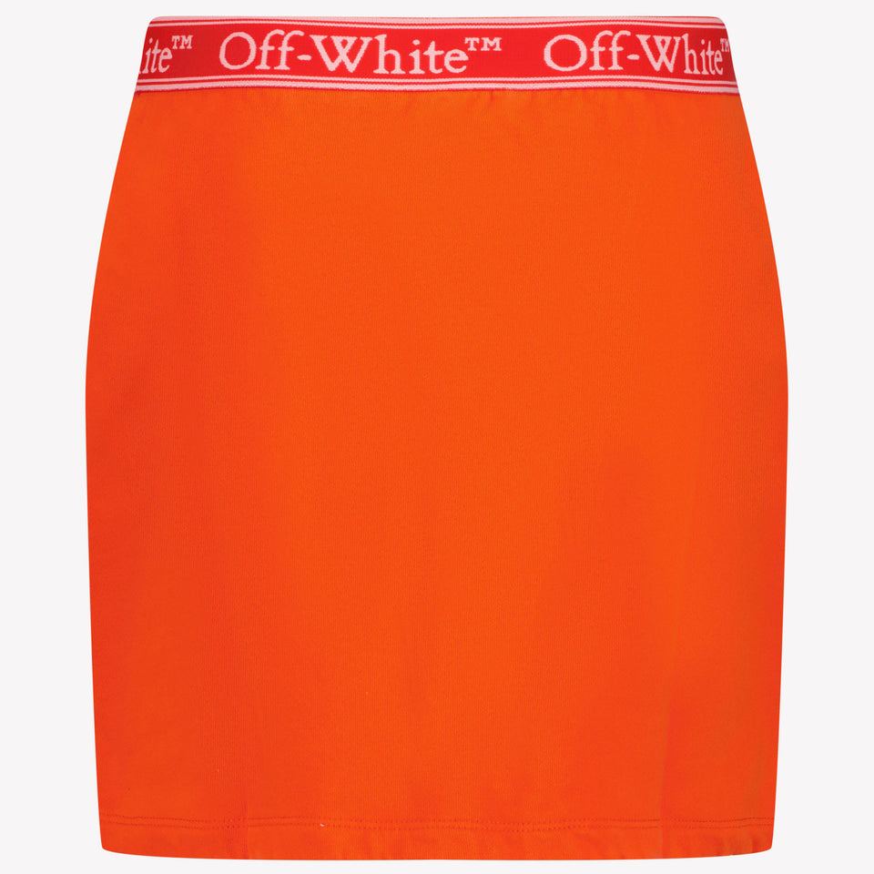 Off-White Kind Mädchen Rock Rot