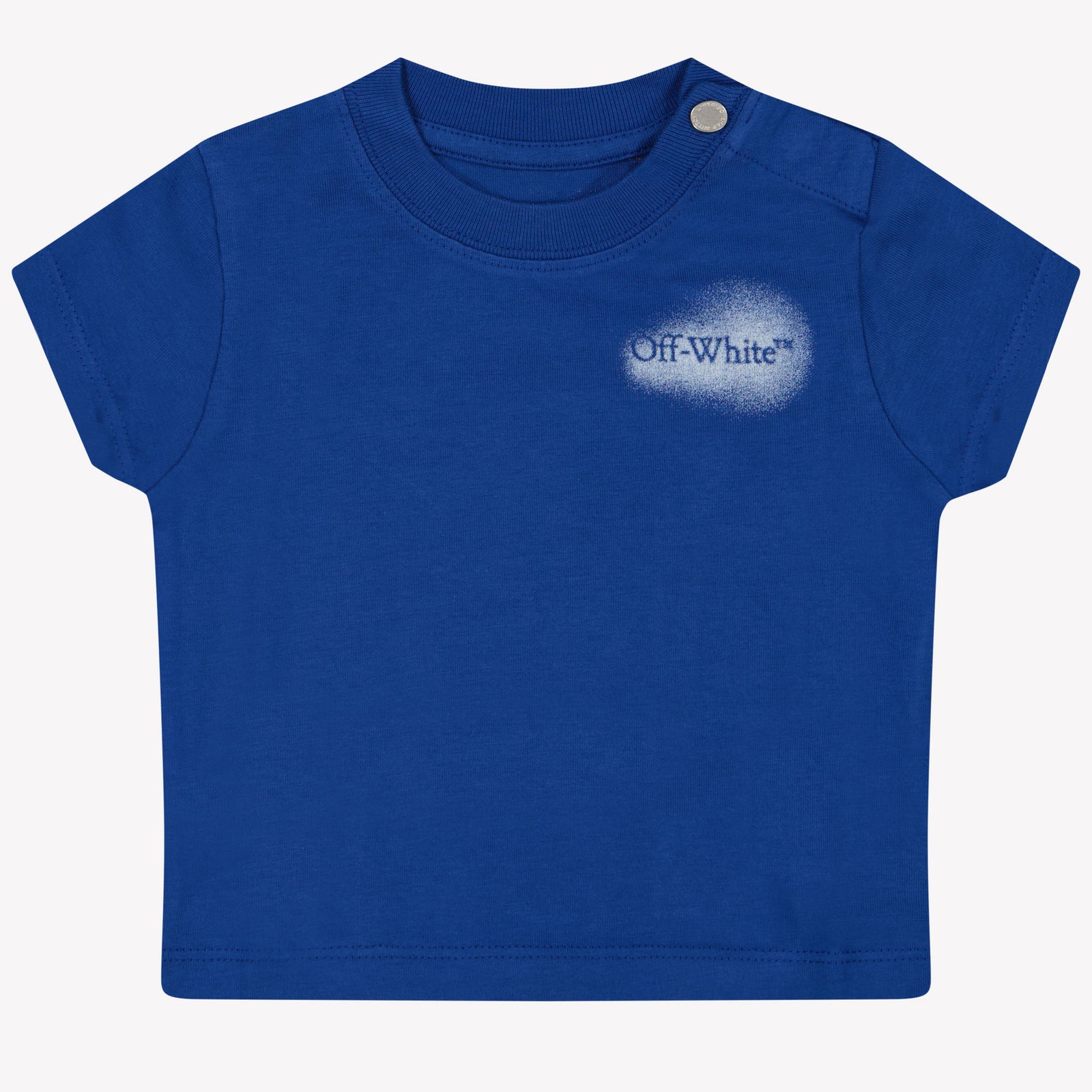 Off-White Baby Jungen T-Shirt in Blau