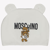 Moschino Baby Unisex Hat Off White