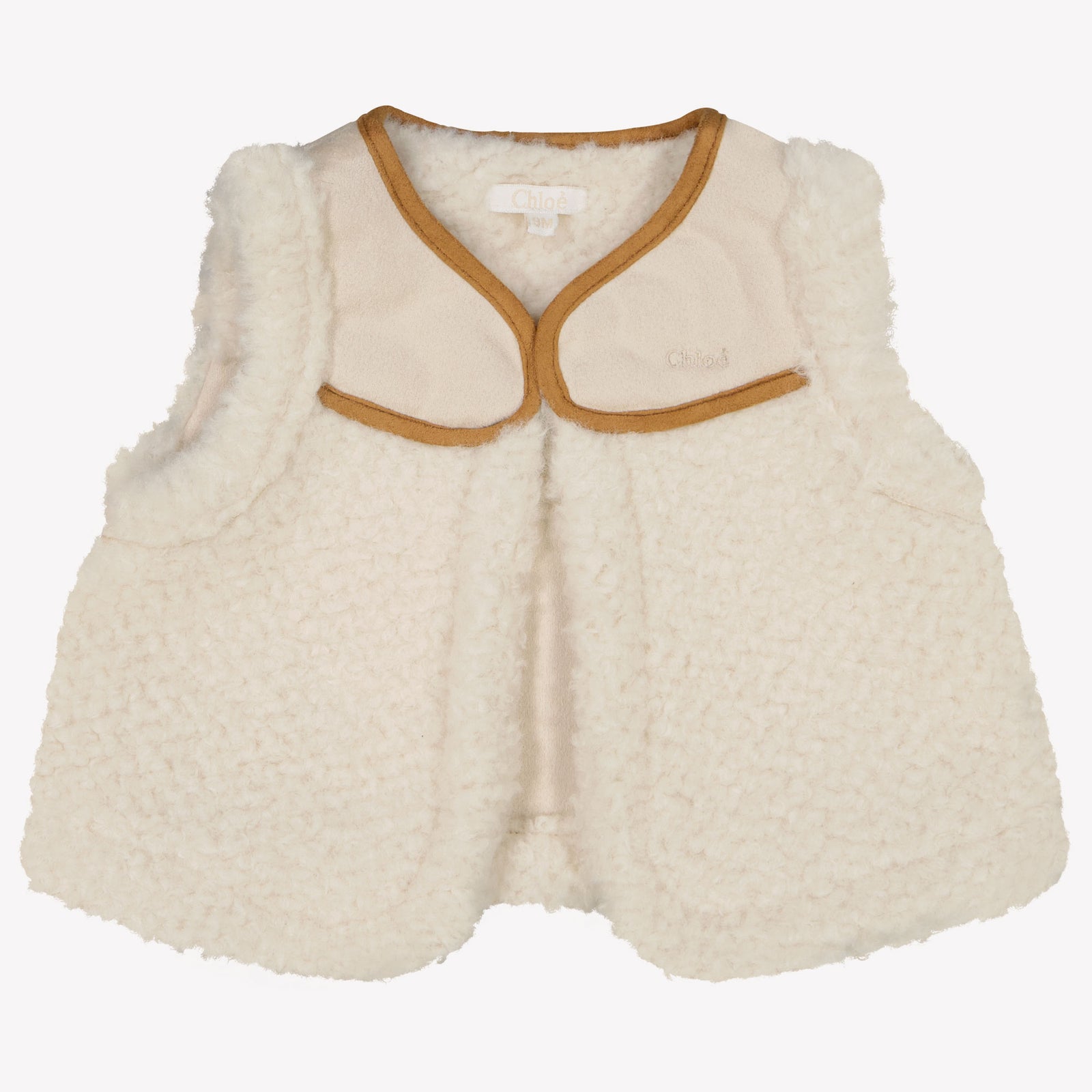 Chloé Baby Mädchen Gilets von Weiß