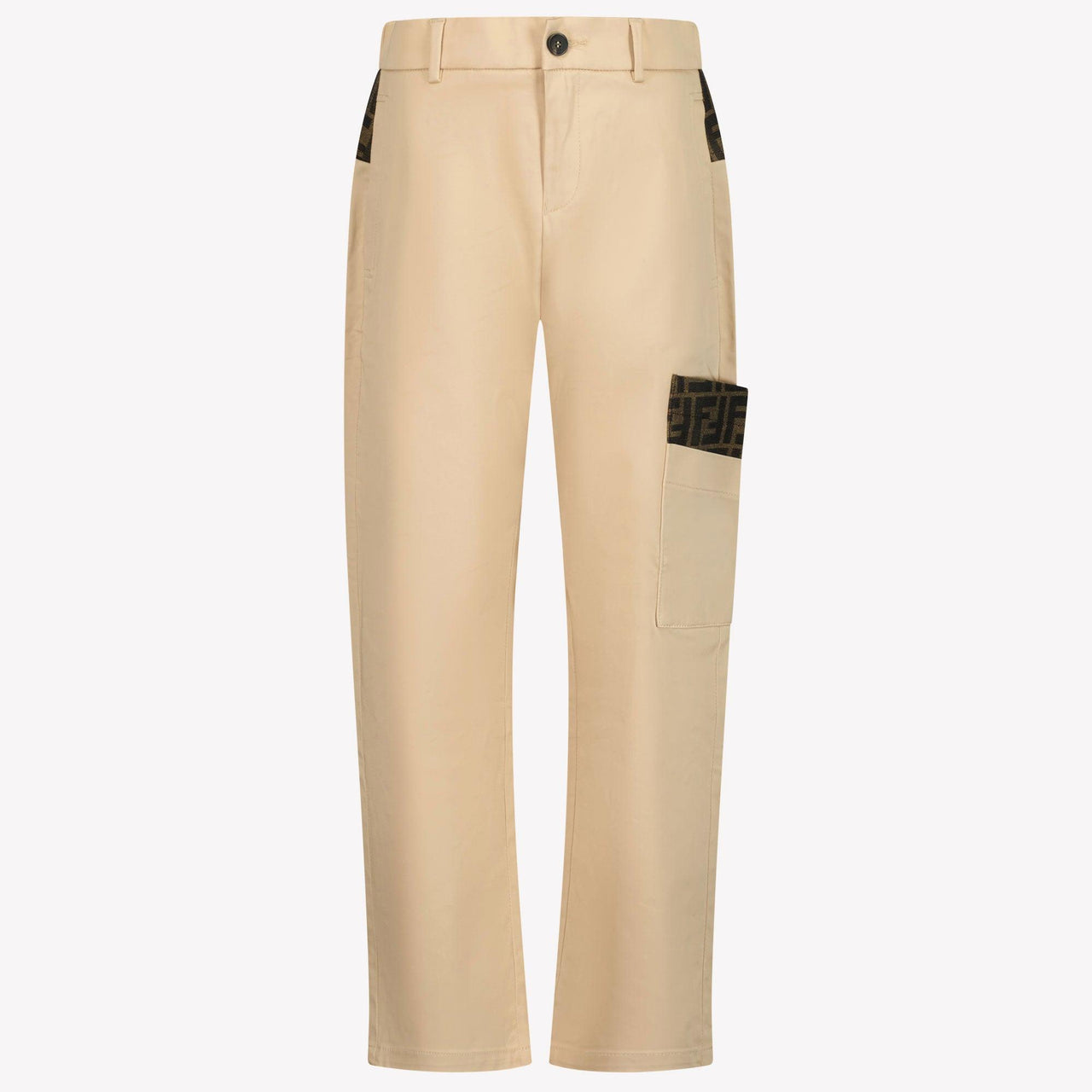 Fendi Enfant Garçons Pantalon Beige