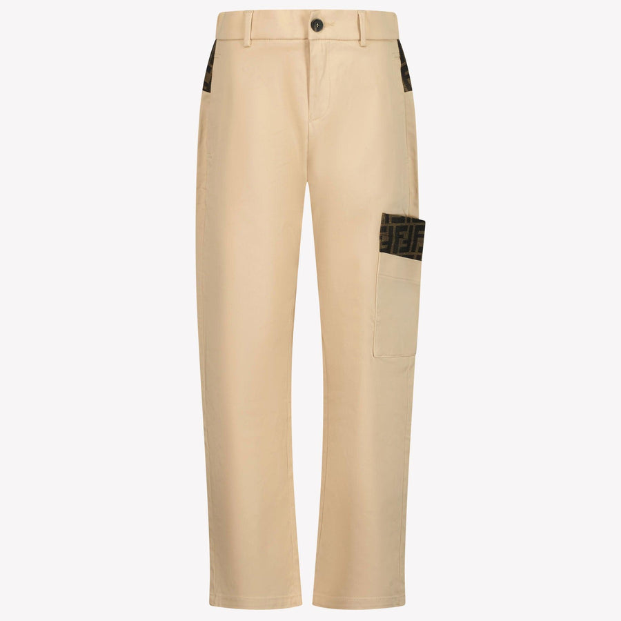 Fendi Enfant Garçons Pantalon Beige
