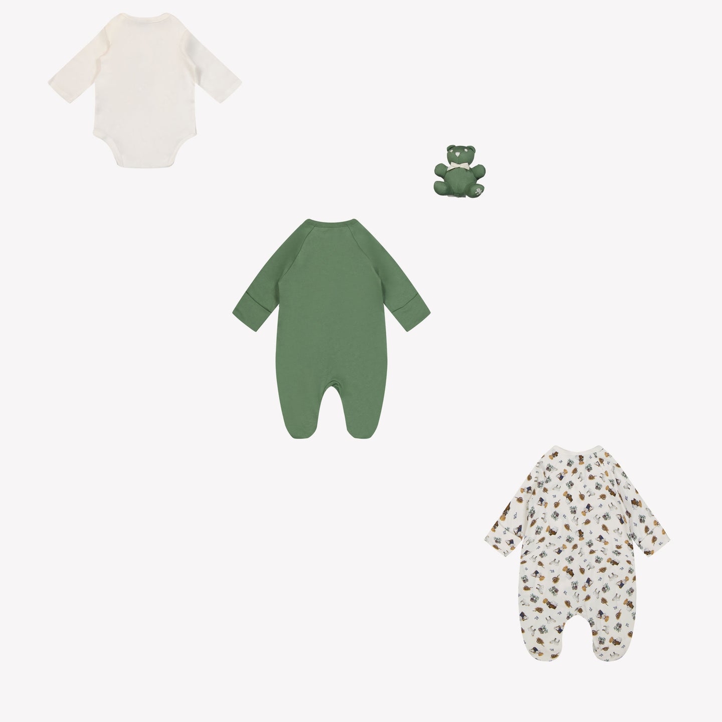 Ralph Lauren Bébé Garçons Ensemble Vert