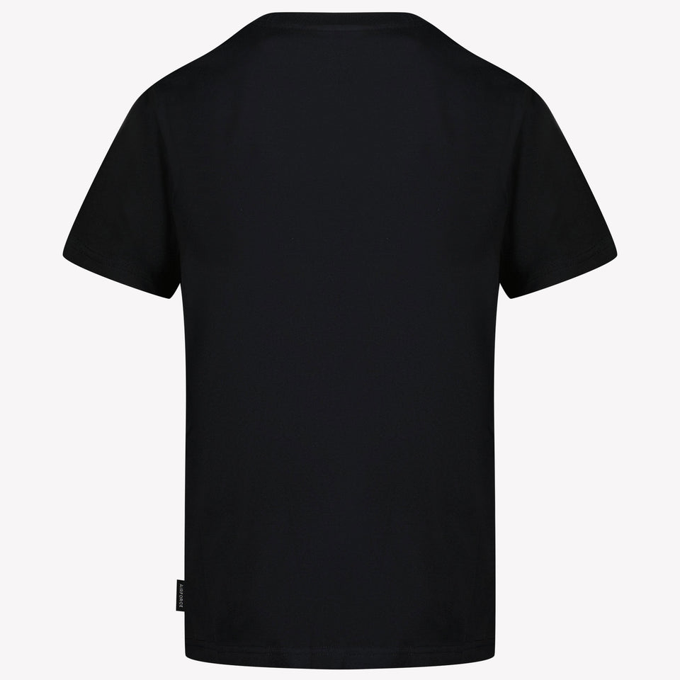 Airforce Jungen T-Shirt Schwarz