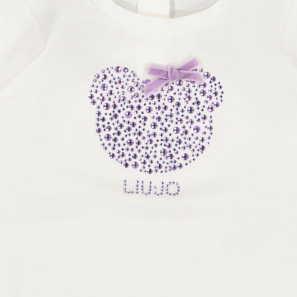 Liu Jo bébé Filles T-shirt Blanc