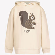 Fendi Kinder Unisex Pullover von Weiß