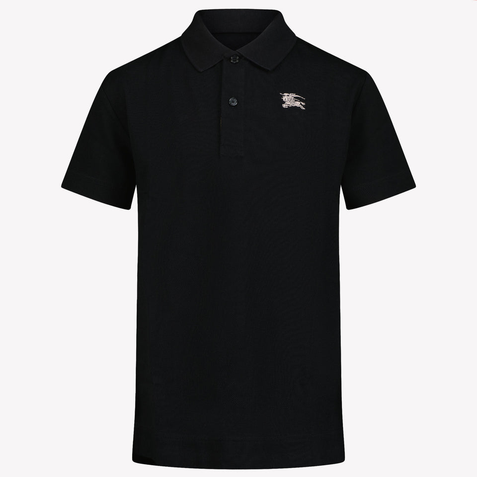 Burberry Johane Children's Boys Polo Schwarz