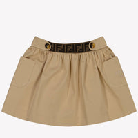 Fendi Bébé Filles Jupe Beige