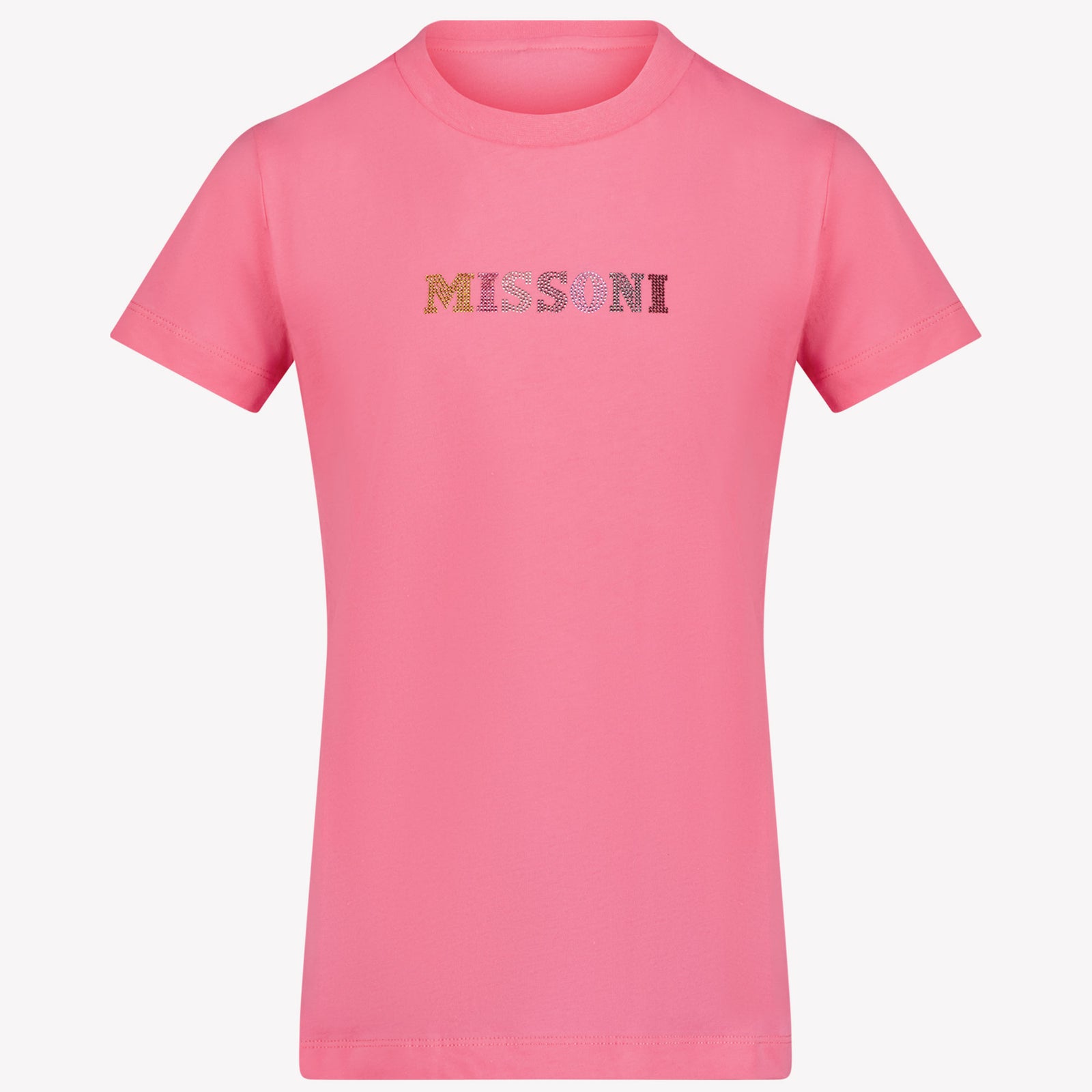 Missoni Camiseta para niñas para niños Fucsia