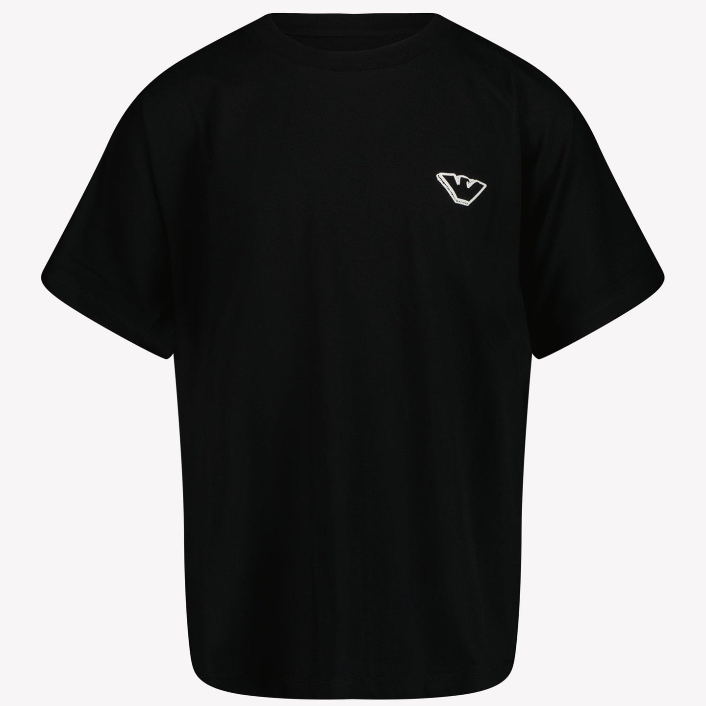 Armani Jongens T-shirt Zwart 4Y
