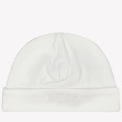 Boss neonato cappello bianco